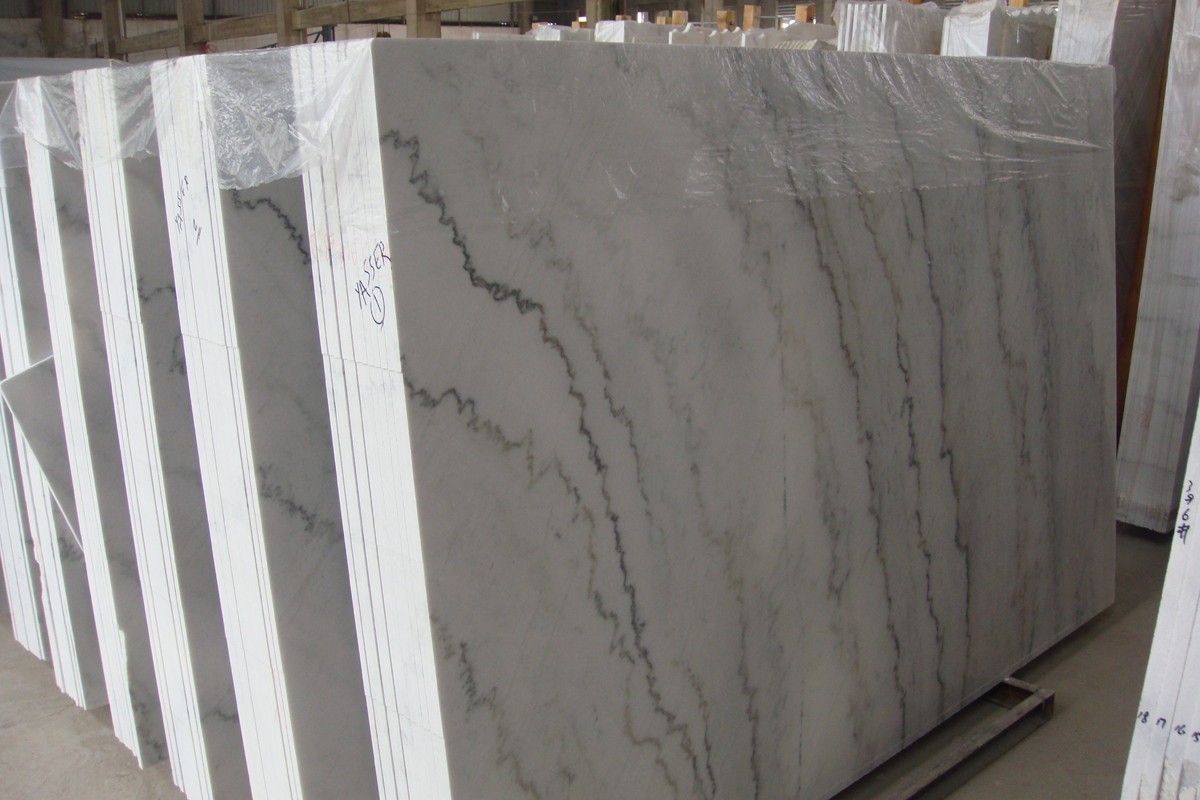 guangxi white marble slabs