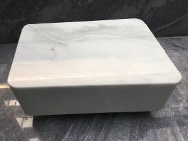 पांडा सफेद संगमरमर बेंच लागत